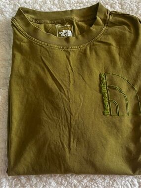 The North Face Olive Logo Crewneck Tee